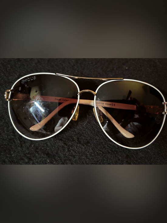 Tous French Collection White & Gold Aviator-style Sunglasses main image 4